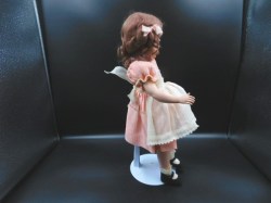 ma redhead pink dress side